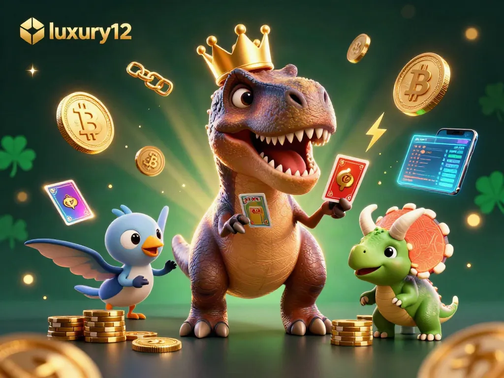 Engage with luxury12 in this vibrant casino scene featuring animated characters and thrilling elements.
