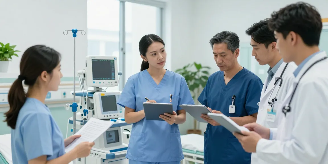Cardinal Health professionals collaborating in a hospital setting, enhancing patient care